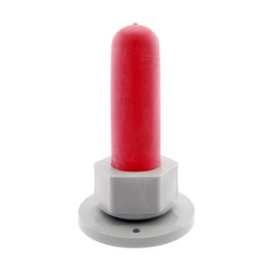 Kälberspielzeug mit Sauger rot