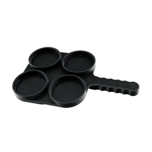 Schalmtestscheibe, schwarz