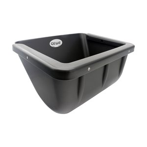 Futtertrog, 14 Liter, mit Auswurf- & Bisskante  